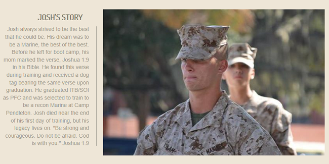 Please visit and read more about Josh's Story